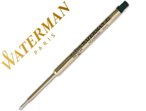 Recarga esferografica waterman standard maxima 53425 preto , Waterman , 6754 , 3501170944486